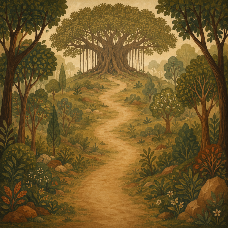 Panchatantra Trail board art