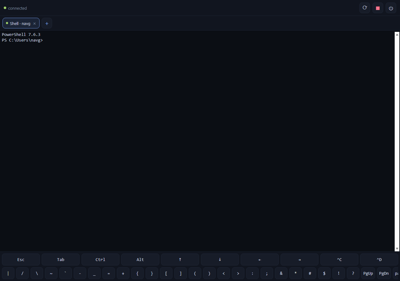 cordless managing terminal sessions as tabs